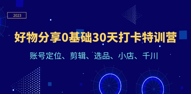 30天学会电商运营!好物分享零基础轻松上手-臭虾米项目网