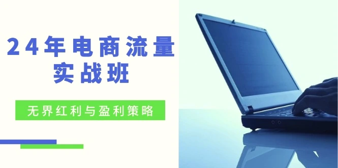 24年电商流量实战班：无界红利与盈利策略，终极提升/关键词优化/精准…-臭虾米项目网